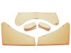 Seitenverkleidung Armlehne Latz Seitenwagen Superelastik beige