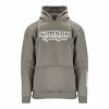 Hoodie Pullover Simson Lifestyle oversized grau stonewashed