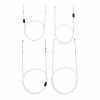 SET Bowdenzüge SIMSON S51 S70 BVF-Vergaser - WEISS