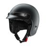 Jethelm Halbschale mit Sonnendach MATT-SCHWARZ RB-​720