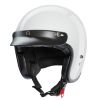 Jethelm Halbschale mit Sonnendach WEISS RB-​720