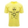 T-Shirt SIMSON Schwalbe Kumpel hellgelb