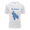 T-Shirt SIMSON Cross Fahrer weiss