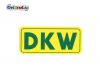 Aufkleber DKW gelb - grün