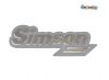 Simson Plakette Motorabdeckung SIMSON SR50 SR80