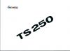 Aufkleber Seitendeckel passend für MZ TS 250