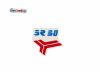 Sticker for leg metal sheet SR50 red / blue