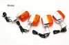 Blinker Satz SR50 S53 chrom-orange