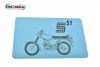 Frühstücksbrettchen S51 blau