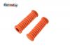 Fußrastengummi Paar für MZ Simson RacingOrange, Plastasit