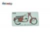 Magnet JAWA 350 Kyvacka 354 weißer Hintergrund