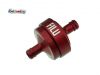 FILU Leitungsfilter Alu ROT für Benzinschlauch 7mm