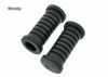 Fußrastengummi SET schwarz S50 S51 S53 neue Optik, kurz, dt. Produktion