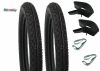 Reifensatz Heidenau 2,75-16 K36 mit Schlauch VEE Rubber + Band