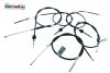 Set 5x Bowdenzüge schwarz KR51/1 Schwalbe, Bremsbowdenzug hinten, Hebel aussenliegend