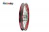 Speichenrad 1,50x16 Zoll Felge ROT Speichen EDELSTAHL Simson + Tuning-Radnabe