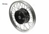 Speichenrad Alu passend für MZ ETZ 125 150 hinten - Speichen Edelstahl
