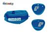 Tank Set mit Seitendeckel S51E ENDURO Mediumblue versiegelt mit Aufkleber Simson
